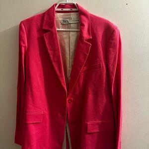 Zara Vibrant Pink Jacket